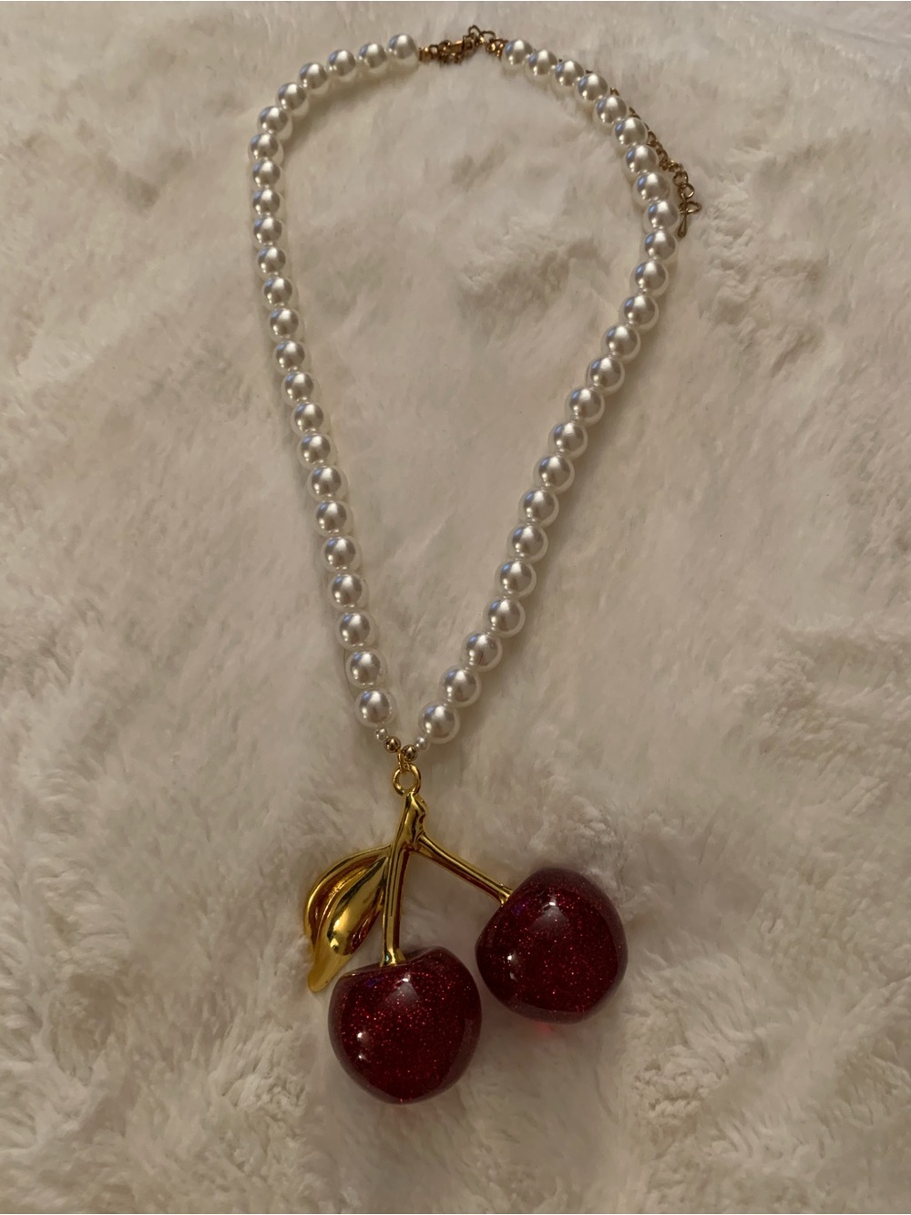 NEW!! Cherry necklace